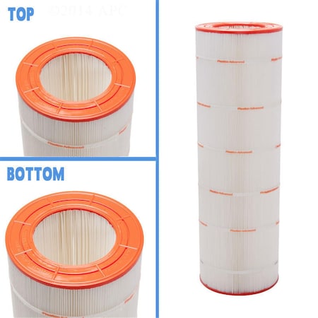 Super-Pro 4 oz 200 sq ft. 31.12 in. Replacement Filter Cartridge for Predator 200 - Pentair Clean & Clear 200 SU393773